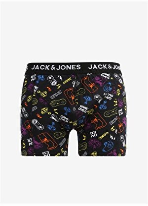 Jack & Jones Siyah Erkek Boxer 12262272_JACGAMING TRUNK TRY