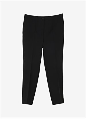 Faik Sönmez Normal Bel Slim Fit Siyah Kadın Pantolon B00088