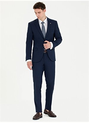 Pierre Cardin Normal Bel Extra Slim Lacivert Erkek Takım Elbise U49028/EXT