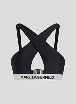 KARL LAGERFELD Siyah Kadın Bikini Üst 240W2216