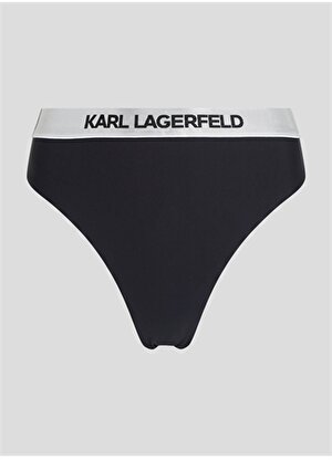 KARL LAGERFELD Siyah Kadın Bikini Alt 240W2217