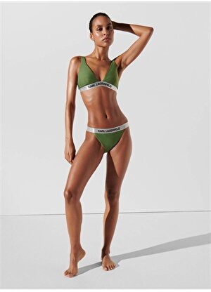 KARL LAGERFELD Açık Yeşil Kadın Bikini Alt 240W2219