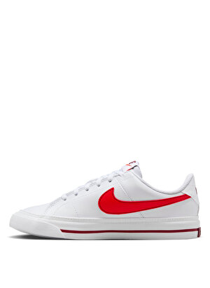Nike Beyaz Erkek Yürüyüş Ayakkabısı DA5380-122-NIKE COURT LEGACY (GS)