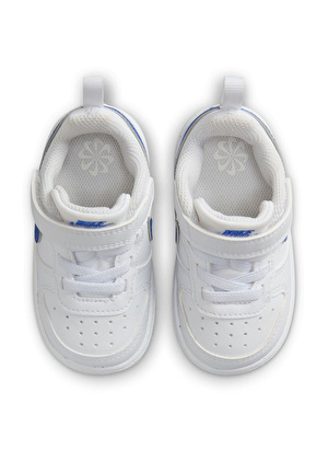 Nike Beyaz Bebek Yürüyüş Ayakkabısı DV5458-110-COURT BOROUGH LOW RECRAF