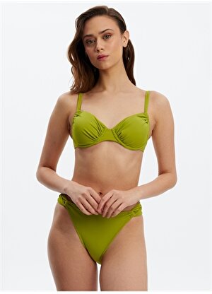 Louren Yağ Yeşili Kadın Bikini Üst LRN23YMM8514