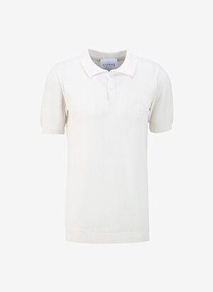 John Richmond Beyaz Erkek Polo T-Shirt UMP24214PO