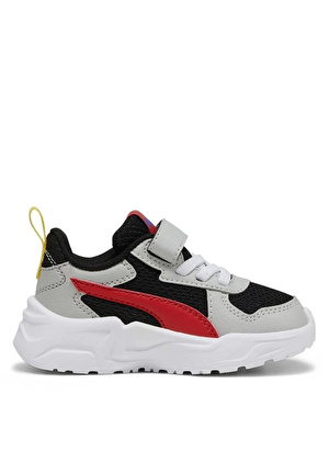 Puma Gri - Kırmızı - Siyah Erkek Koşu Ayakkabısı 39148113-Trinity Lite AC+ Inf