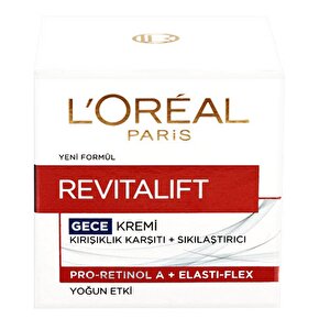 Loreal Paris Revitalift Kırışık Karşıtı Gece Bakım Kremi 50 ml