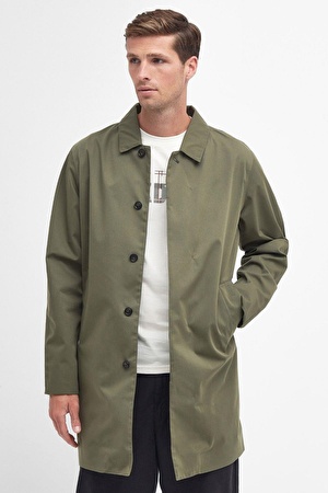 Barbour Rokig Lightweight Waterproof Ceket OL31 Dust Olive/Glenmoor