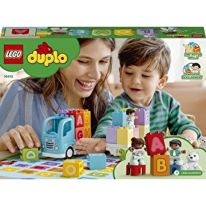 Lego Duplo 10915 Alfabe Kamyonu Yapım Seti