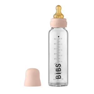 BIBS Baby Bottle Complete Set Biberon 225 ml - Blush