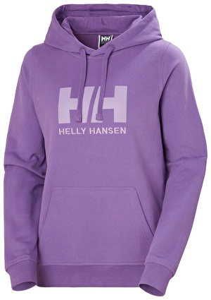 HELLY HANSEN  W LOGO HOODIE KAPİŞONLU