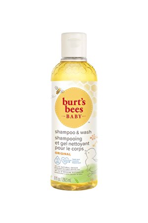 Burts Bees Bebek Saç Ve Vücut Şampuanı - Baby Bee Shampoo Body Wash 236,5 Ml