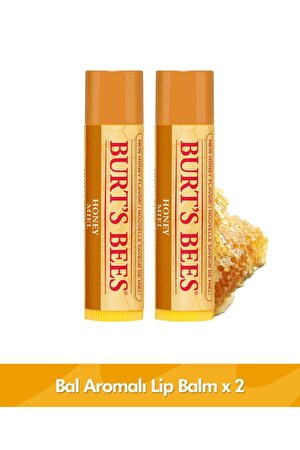 Burts Bees  Bal Aromalı Dudak Bakım Kremi Blister Ambalaj - Honey Lip Balm Blister 4,25 gr x 2 Adet