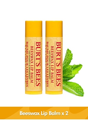 Burts Bees Beeswax Dudak Bakım Kremi Blister Ambalaj -  Beeswax Lip Balm Blister 4,25 g x 2 Adet