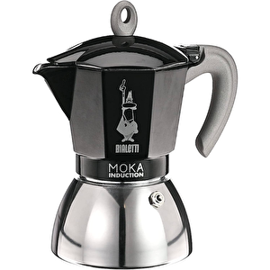 Bialetti İndüksiyon Mokapot Siyah 2 cup