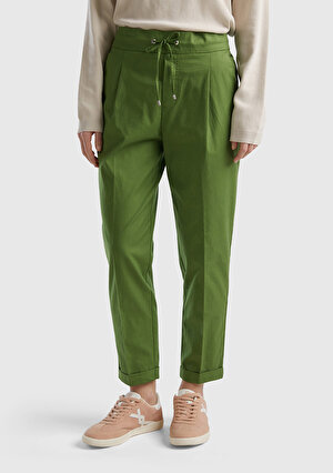 Kadın Soluk Yeşil Jogger Pantolon