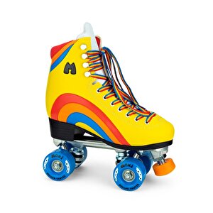 Moxi Rainbow Rider Yellow Quad Paten