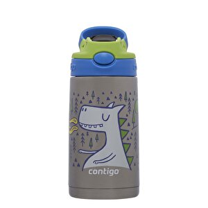 Contigo Gizmo Dragon Çelik Çocuk Suluğu 420ML Mavi