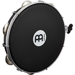 Meinl PA10A-BK-NH-H Pandeiro Black Napa Head Abs Mountable 10\" Tamburin