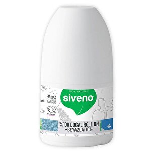 Siveno Beyazlatıcı Etkili Doğal Roll On 50 ml