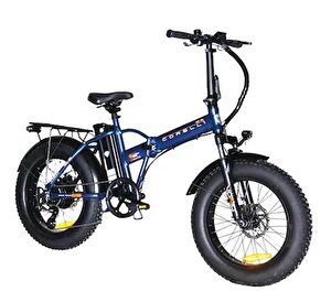 CORELLİ VONIQ ECO FAT BIKE ELEKTRİKLİ KATLANIR BİSİKLET 42CM MD 20 JANT 7 VİTES NAVY BLUE