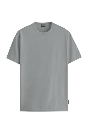 JOHN FRANK MODAL T-SHIRT GRİ