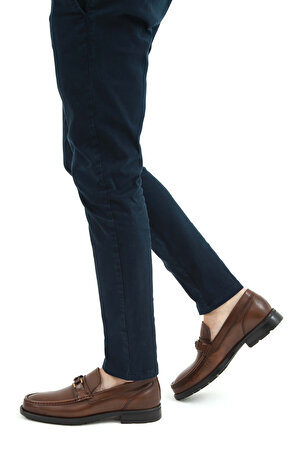 Tamer Tanca Erkek Hakiki Deri Kahverengi Klasik Ayakkabı