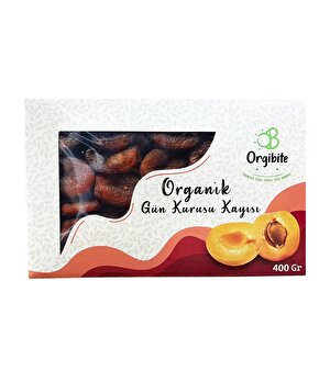 Orgibite 400gr Organik Gün Kurusu Kayısı