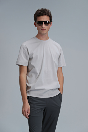 Antony Modern Grafik T- Shirt Taş