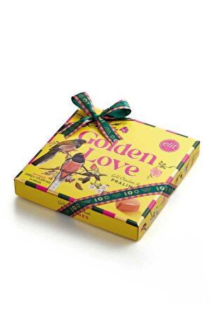 Golden Love 100. Yıl Kurdeleli Spesiyal Sarı Kutu 160g Glutensiz