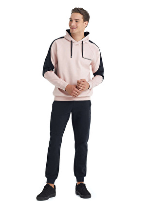 Erkek Sweatshirt 30940 - Pembe