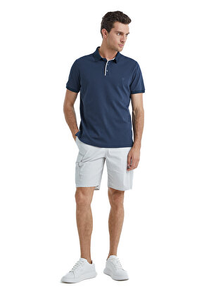 Erkek Polo T-Shirt 40527 - Lacivert