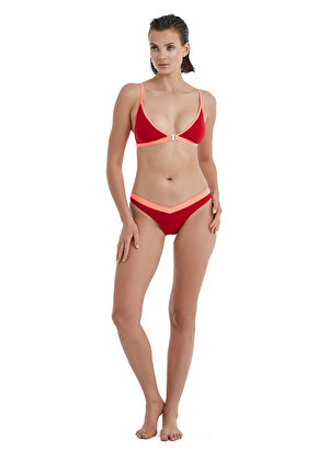 Kadın Bikini Üstü 10537 - Bordo