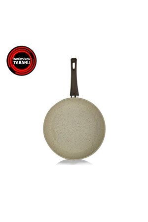 Schafer Profuse Yanmaz Yapışmaz İndüksiyon Tabanlı 30 Cm Tava Krem - 1S5711-22002-KRM04