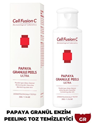 Cell Fusion C Papaya Granül Enzim Peelıng Toz Temizleyici 50 GR