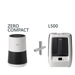 Zero Compact Hava Temizleme Cihazı ve L500 Hava Nemlendirici Paketi