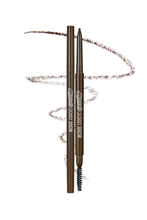 Ultra İnce Uçlu, Doğal Görünüm Veren Kaş Kalemi Peripera Speedy Skinny Brow (3 Natural Brown)