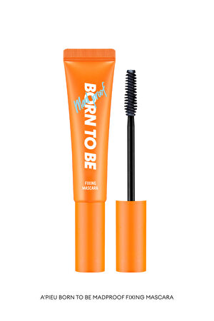 Transparan Renkte Kıvrım ve Uzunluk Veren  Maskara A'PIEU Born To Be Madproof Fixing Mascara (No01)