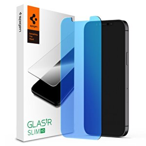 iPhone 12 Pro Max Ekran Koruyucu, Spigen tR Antiblue HD