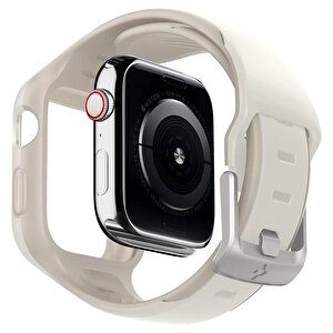 Apple Watch Seri (40mm) ile Uyumlu Kılıf, Spigen Liquid Air Pro Soft White