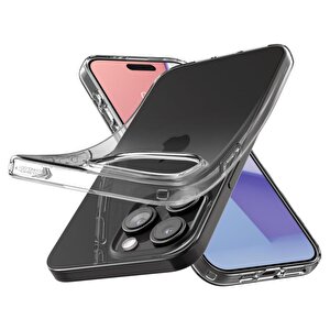 iPhone 15 Pro Max Kılıf, Spigen Liquid Crystal 4 Tarafı Tam Koruma