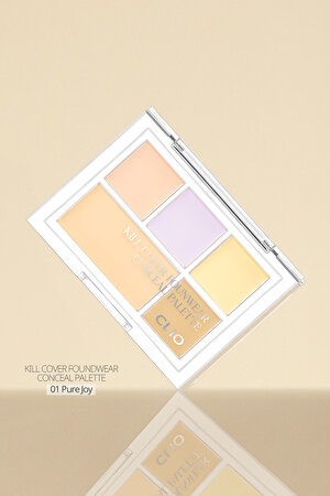 Kremsi Dokuya Sahip Concealer Paleti Clio Kill Cover Founwear Concealer Palette (Pure Joy)