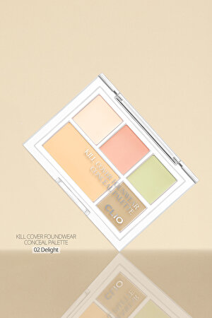 Kremsi Dokuya Sahip Concealer Paleti Clio Kill Cover Founwear Concealer Palette (Delight)