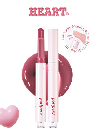 Yoğun Nemlendirici, Parlak Bitişe Sahip Balm Peripera Heart Jam Glow Lip (6 Cherry Smoothie)