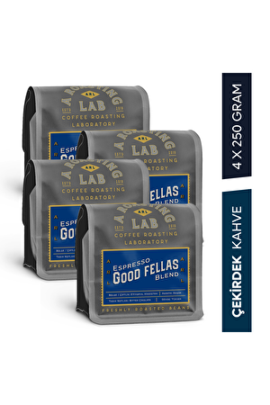 Good Fellas 4x250 Gram Çekirdek Espresso Blend