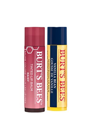 Renkli Dudak Bakım Kremi Mercan Çiçeği - Tinted Lip Balm Daisy+ Vanilla Lip Balm