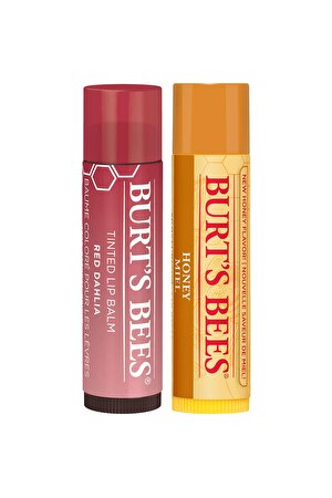 Renkli Dudak Bakım Kremi Vişne - Tinted Lip Balm Red Dahlia+Honey Lip Balm