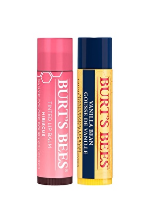 Renkli Dudak Bakımı Gül Kurusu - Tinted Lip Balm Hibiscus+Vanilla Lip Balm