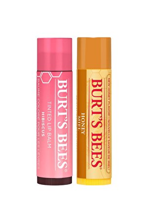 Renkli Dudak Bakımı Gül Kurusu - Tinted Lip Balm Hibiscus+Honey Lip Balm